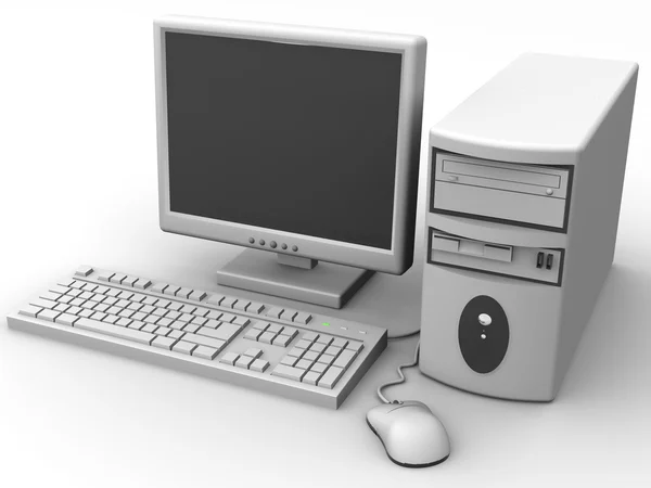 Личный компьютер — стоковое фото