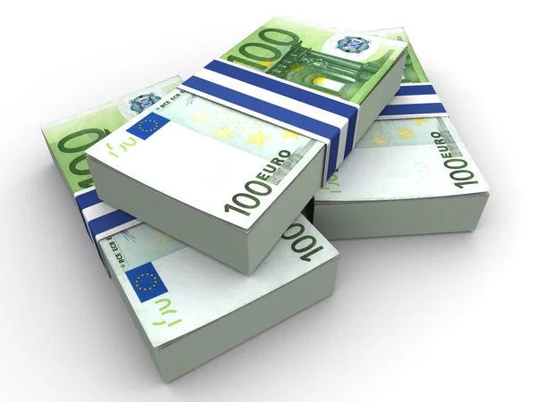 Käsintehty euro — kuvapankkivalokuva