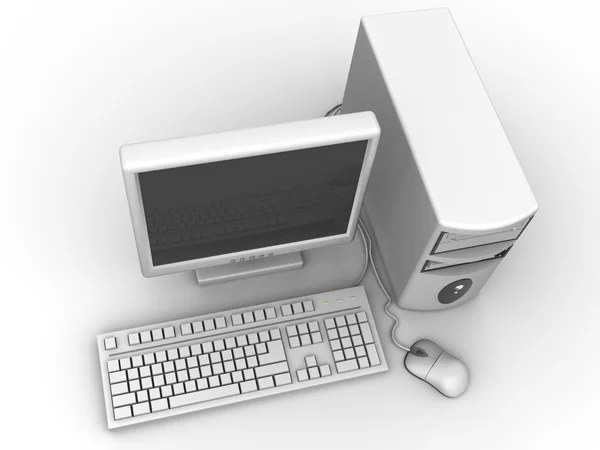 Личный компьютер — стоковое фото
