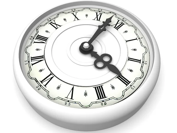 Clock. Three o'clock — Stock Photo, Image