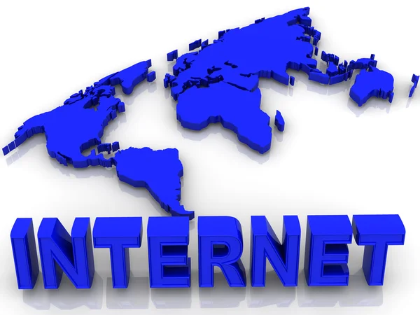 El mundo. Internet. . — Foto de Stock