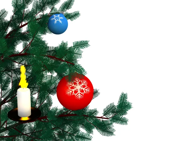 Christmas pine — Stock Photo, Image