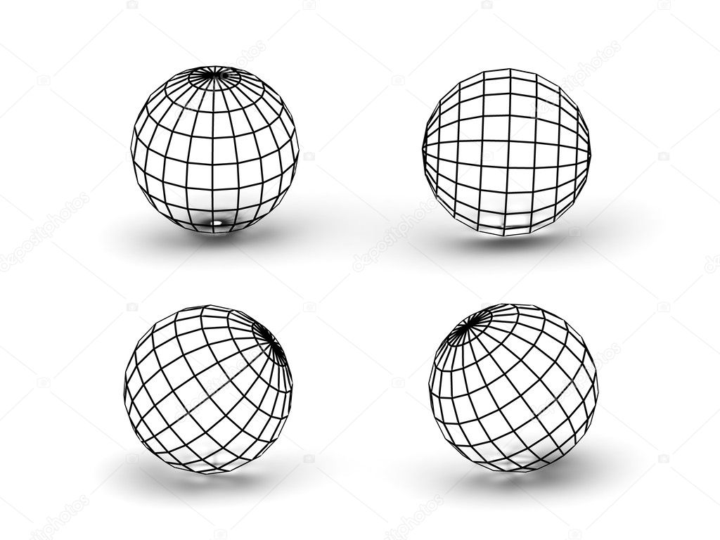 Spheres. 3d