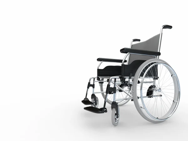 Wózek inwalidzki. 3D — Zdjęcie stockowe