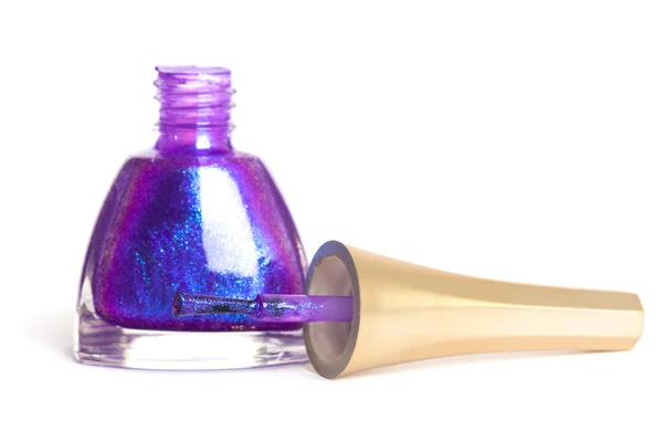 Nail polish on white background — Stock Photo, Image