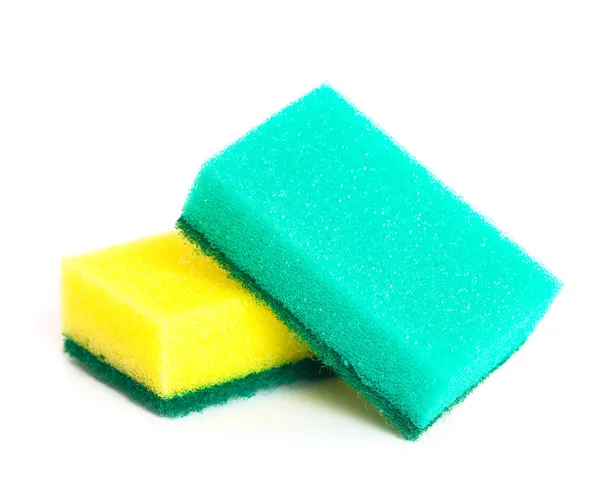 Scrubbing sponges isolated — Stock Photo, Image