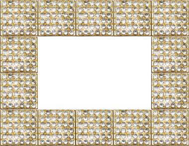 Gold antique frame clipart