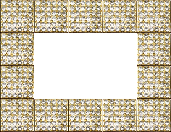 stock image Gold antique frame