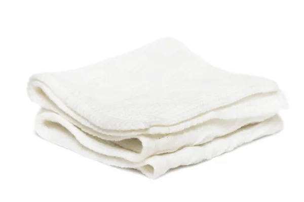 Білий жіночий шарф ізольований — стокове фото