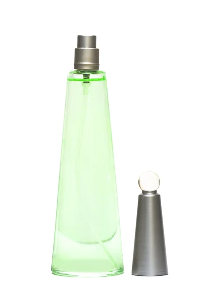 Mooie fles parfum geïsoleerd — Stockfoto