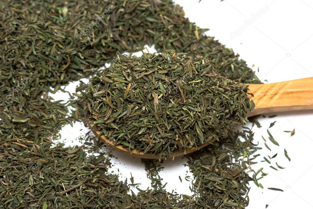 Spice of thyme isolated