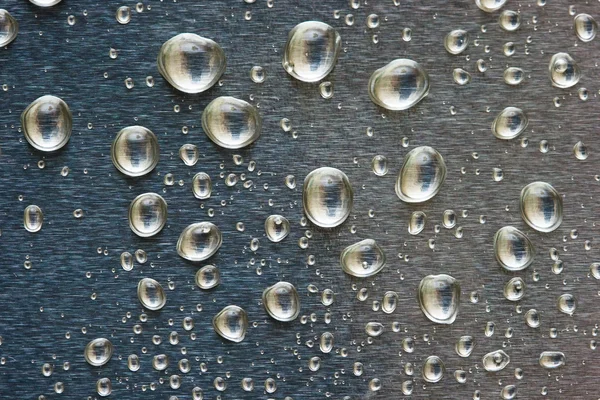 Капли серой воды для фона — стоковое фото
