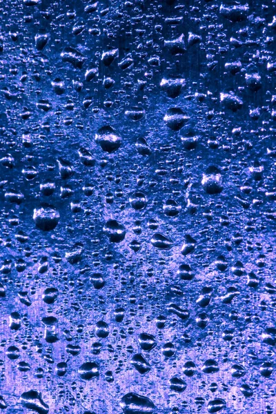 Niebieska kropla wody dla tła — Zdjęcie stockowe