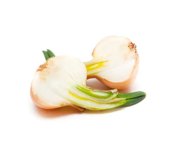 Onions isolated on white background — Stock Photo, Image