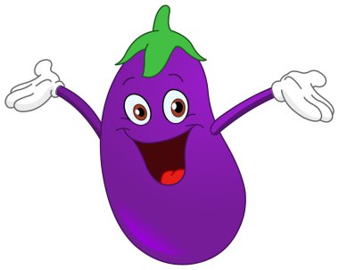 Eggplant clipart