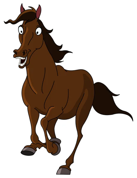 Кінь біг — стоковий вектор