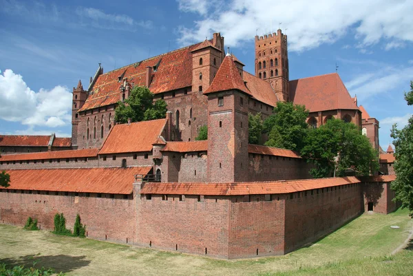Castello di Malbork, Polonia — Foto Stock