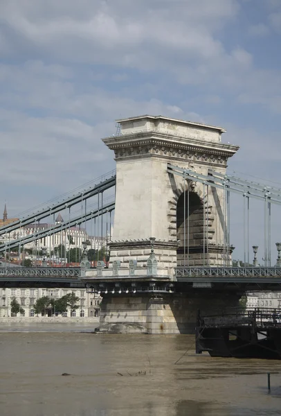 Řetěz most v Budapešti, Maďarsko — Stock fotografie