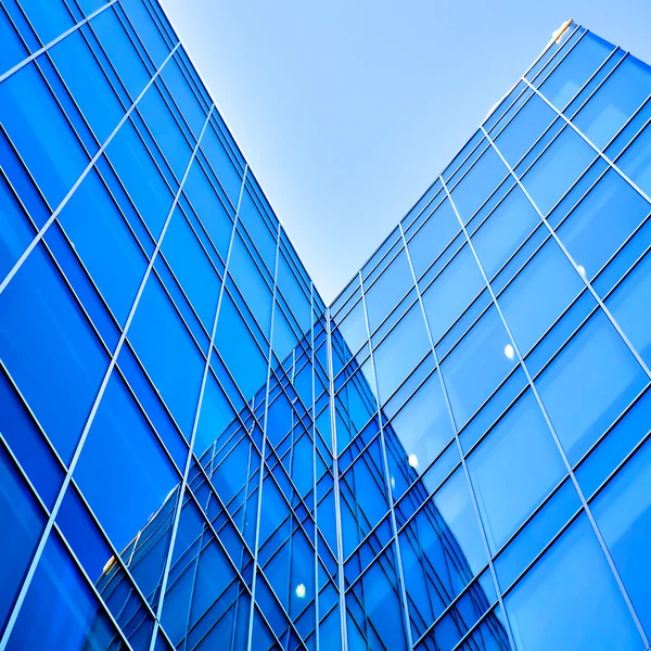高層ビルの視点のガラスの壁 — ストック写真