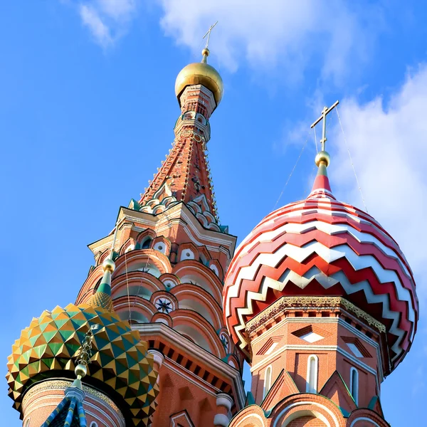 St Basils cathedral on Red Square — Stock Photo, Image