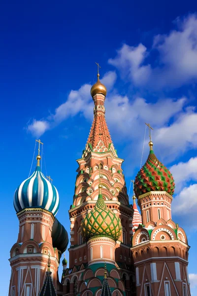 St Basils cathedral on Red Square in Moscow — Stock Photo, Image