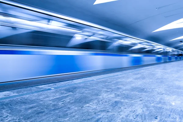 Abstract moving train — Stock Photo, Image