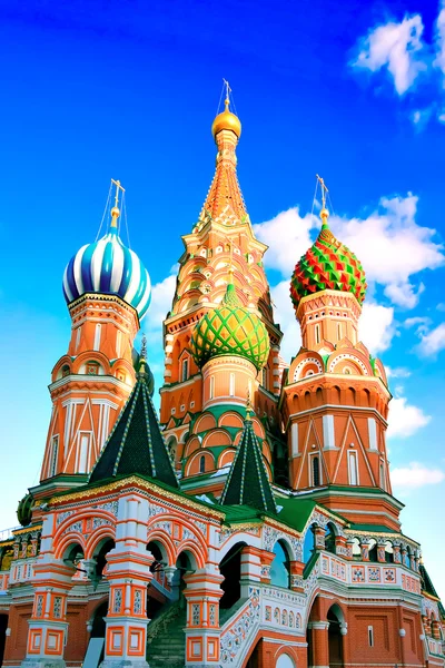 Sint-Basiliuskathedraal op het Rode Plein in Moskou — Stockfoto