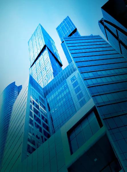 ビジネス センターの高層ビルの新しい領域 — ストック写真