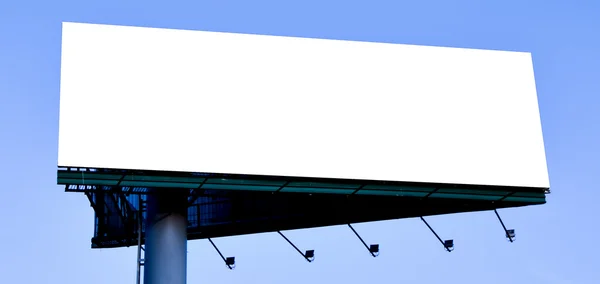 Большой пустой билборд — стоковое фото