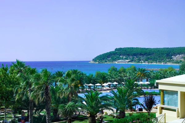 View to Beautiful sea coast in Greece — Stock Photo, Image