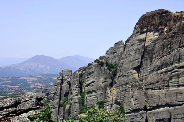 美しい岩メテオラ — ストック写真