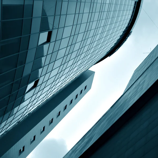 Abstraktní budování mrakodrapy — Stock fotografie