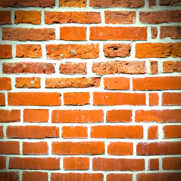 Nahaufnahme der Ziegelmauer — Stockfoto