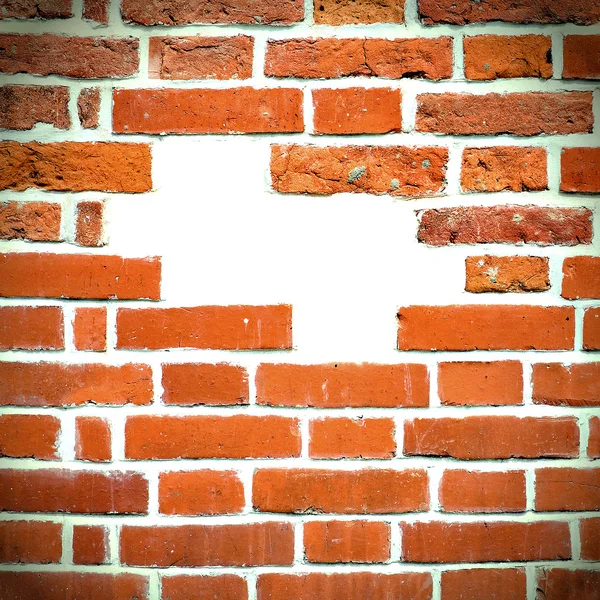 Primer plano de la pared de ladrillo — Foto de Stock