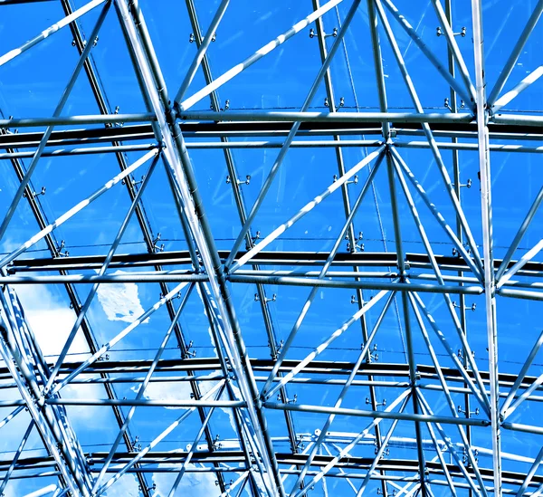 Modern ceiling in office center — Stock Photo, Image