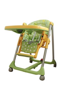 Baby's highchair. clipart