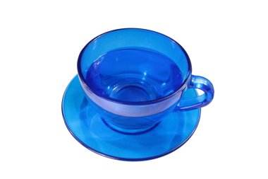 Mavi Çay fincanı.