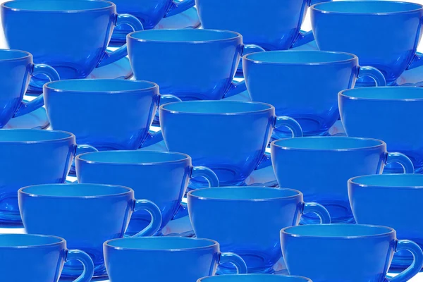 Blue teacup. — Stock Photo, Image