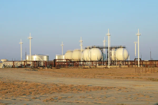 Εργοστάσιο επεξεργασίας φυσικού αερίου. — Φωτογραφία Αρχείου