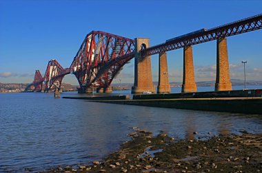 Forth Road Bridge, Scotland clipart