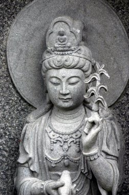 Zen statue clipart