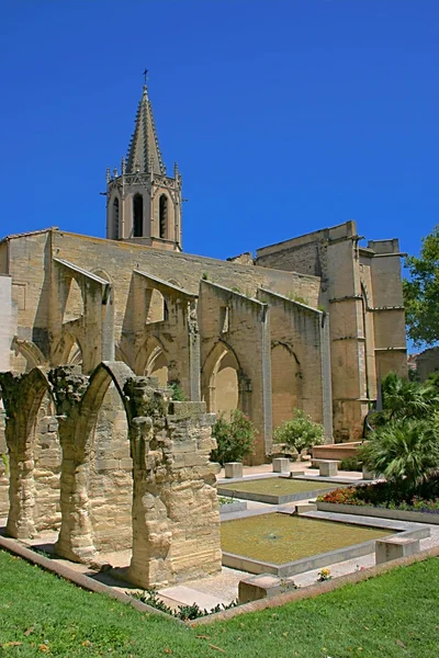 Hrad v Avignonu, Francie — Stock fotografie