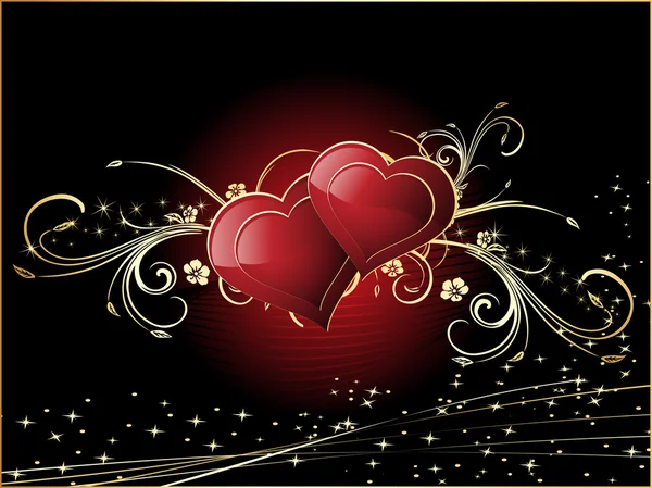 Illustratie voor dag van de Valentijnskaart — Stockfoto