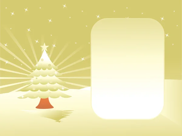 Šťastný si vánoční pozadí — Stockový vektor