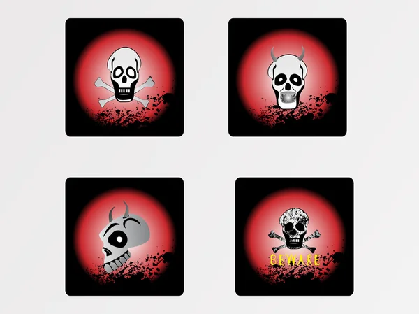 Set di icone di Halloween _ 12 — Vettoriale Stock