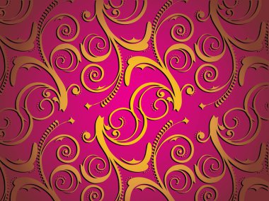 Pink artistic creation wallpaper clipart