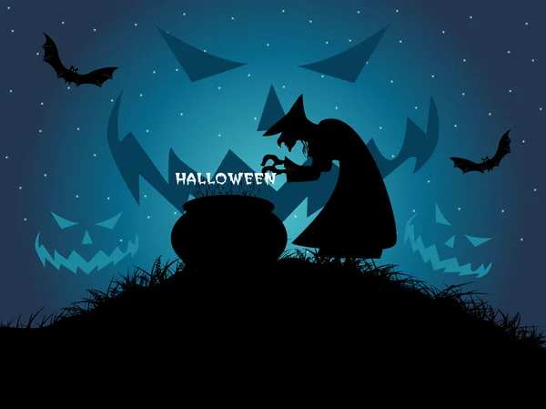Bela ilustração para halloween —  Vetores de Stock