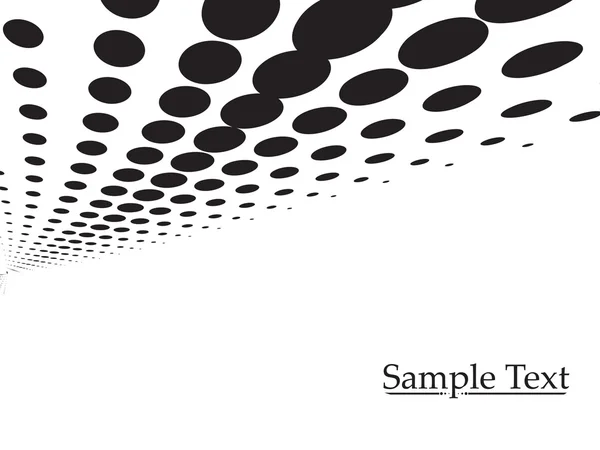 Exemple de demi-ton illustration vectorielle de texte — Image vectorielle