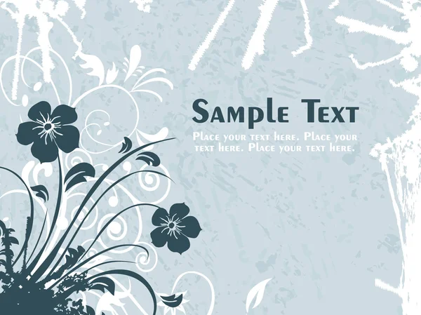 Textuur achtergrond met bloemmotief — Stockvector