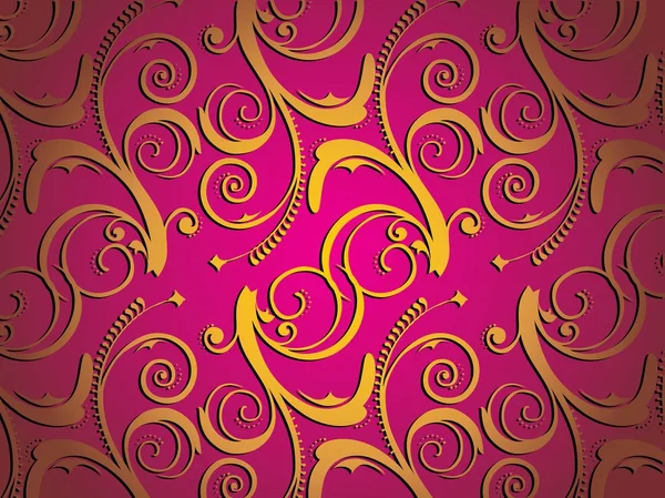 Рожеві художні твори шпалери — стоковий вектор